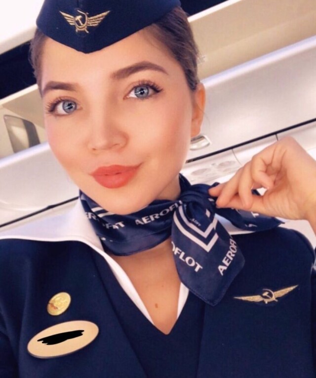 stewardess girl