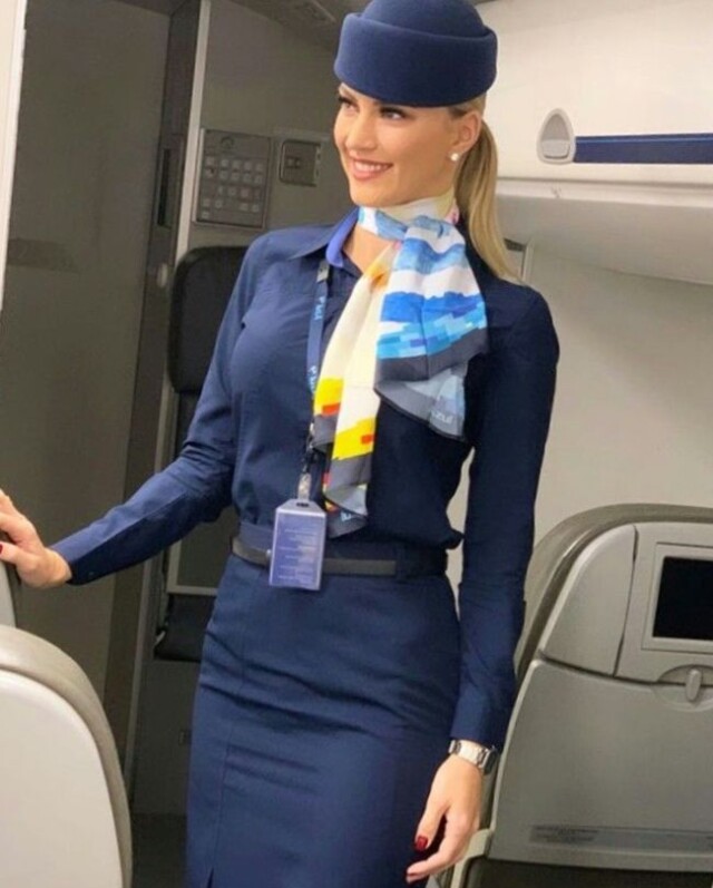 stewardess girl