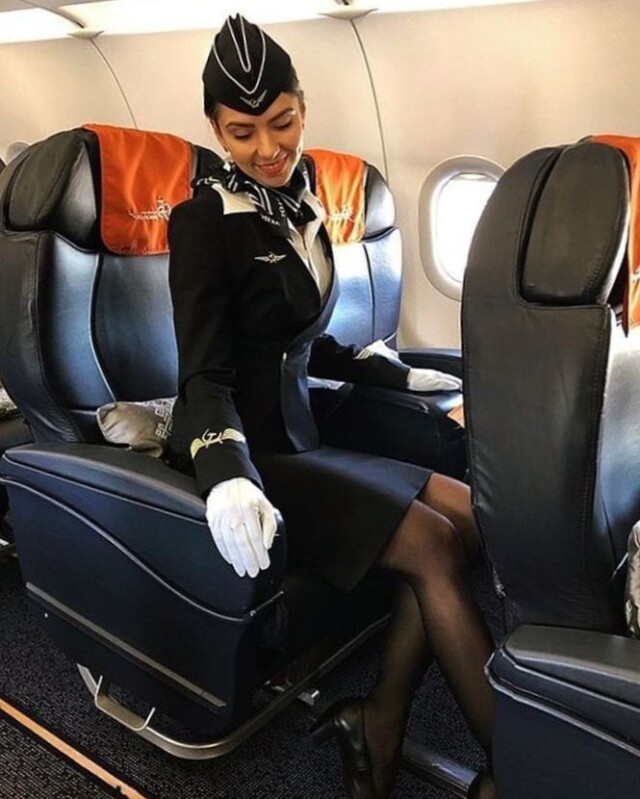 stewardess girl