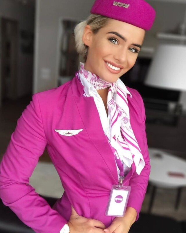 stewardess girl