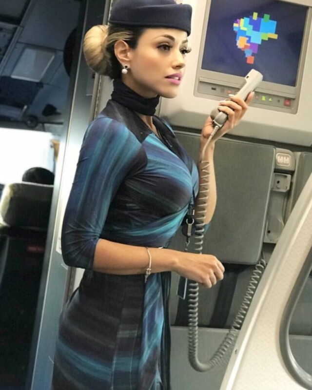 stewardess girl