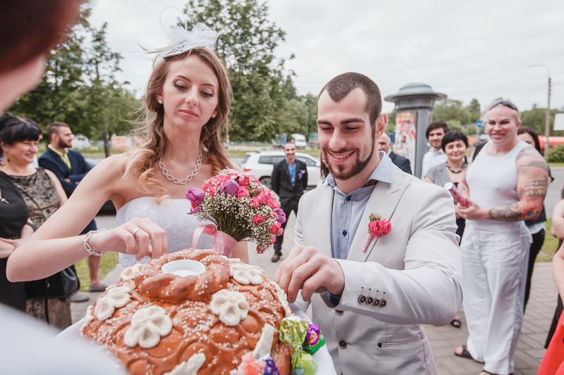 Goga Tupuria with his wife