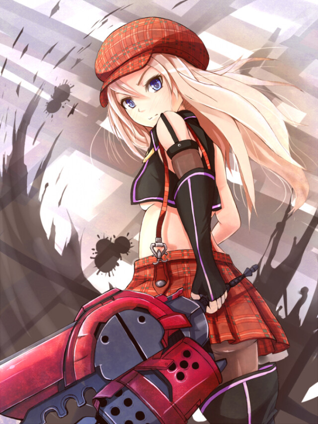 انیمه Alisa Ilyinichna Amella، God Eater.