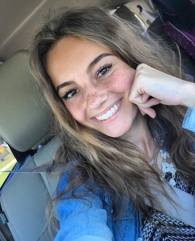 amateur photo of a girl