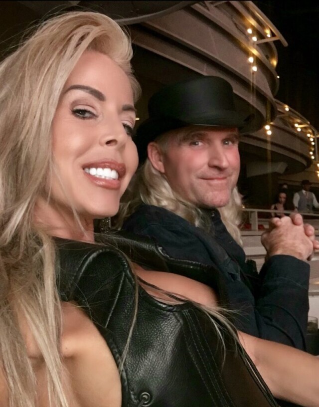 Tabitha Stevens and Gary Auron