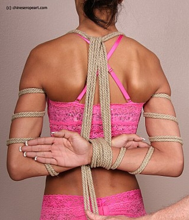 hand tied girl