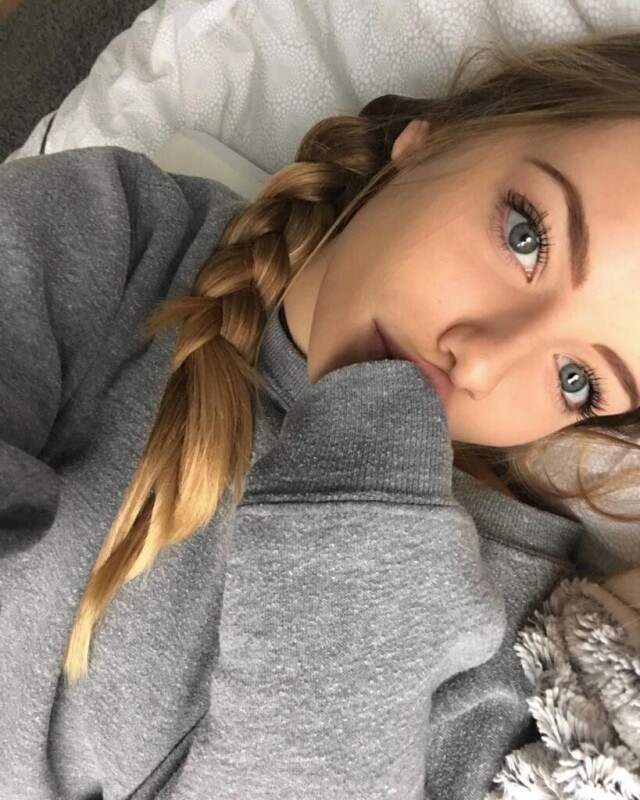 amateur photo of a girl