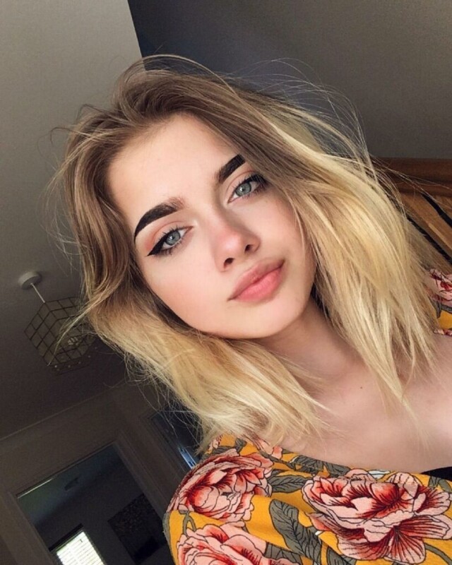 amateur photo of a girl