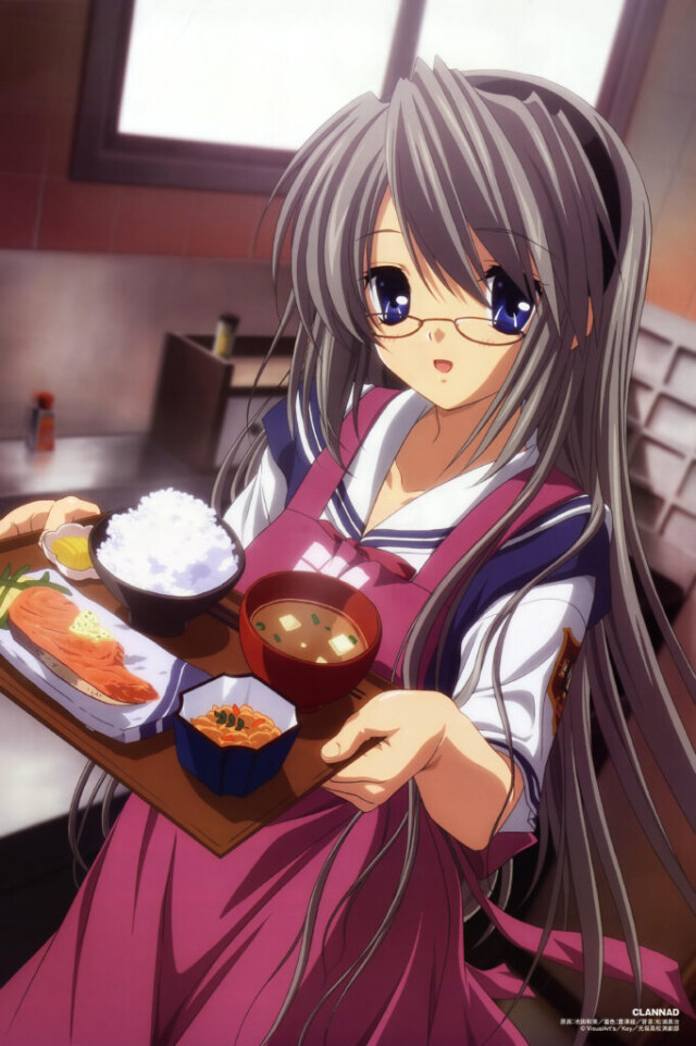 Tomoyo Sakagami، انیمه Clannad.