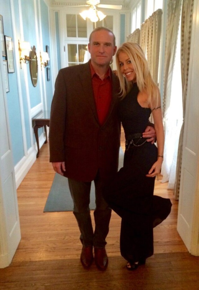 Tabitha Stevens and Gary Auron