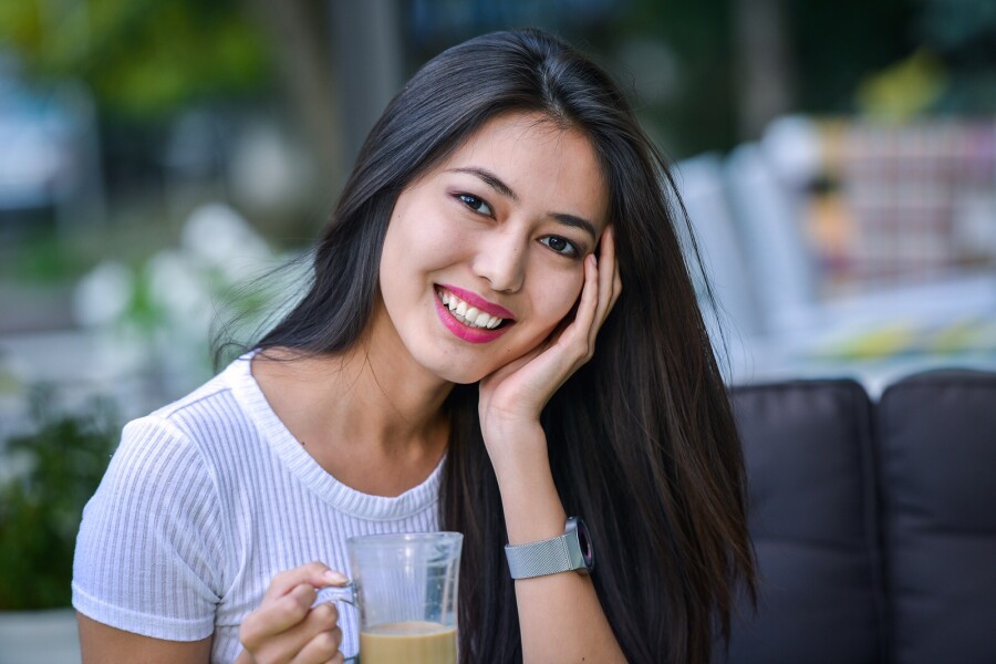 The most beautiful Kazakh women